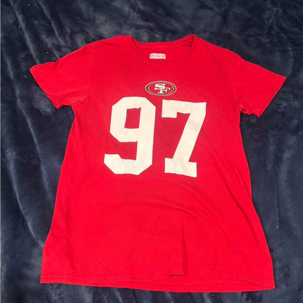 San Francisco Women’s 49ers Nick Bosa #97 Shirt Size Small Used